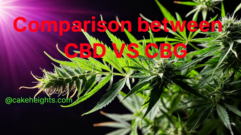 Comparison between CBD And Cannabigerol CBG