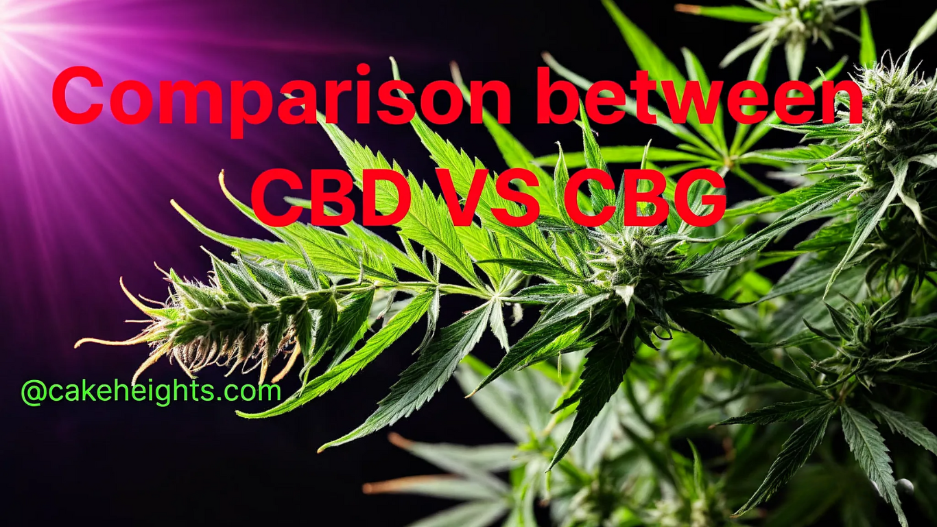 Comparison between CBD And Cannabigerol CBG